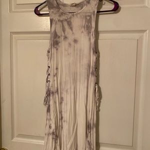 American Eagle acid wash dress